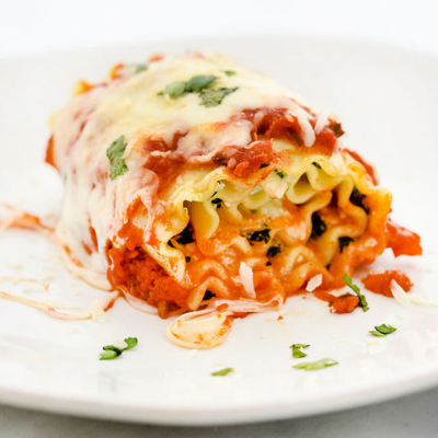 spinach lasagna roll ups